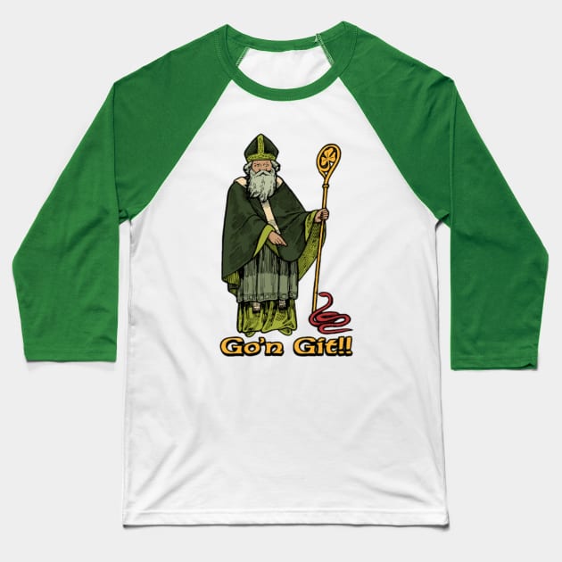 Go'n git st patrick Baseball T-Shirt by Angelavasquez